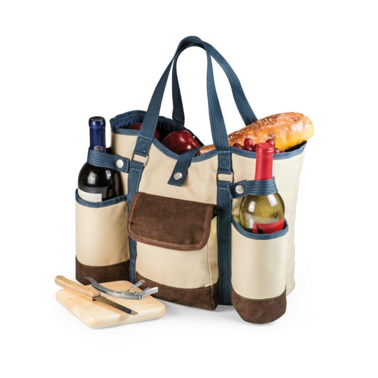 Wine Country Tote ? Wine & Cheese Picnic Tote