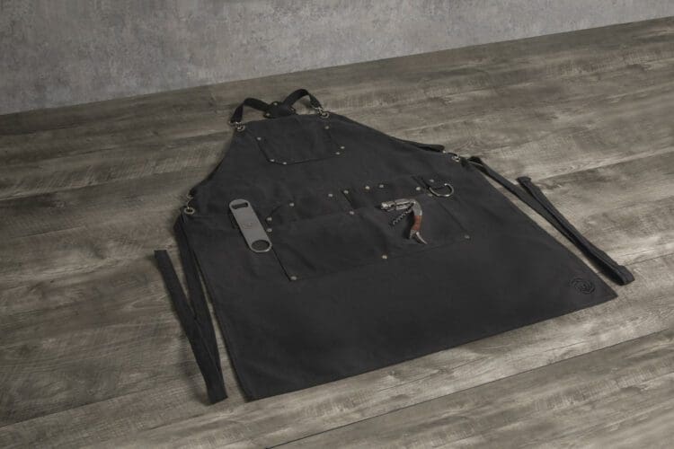 Collins Waxed Canvas Mixologist Apron
